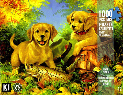 Fishing Buddies 1000 Piece Puzzle