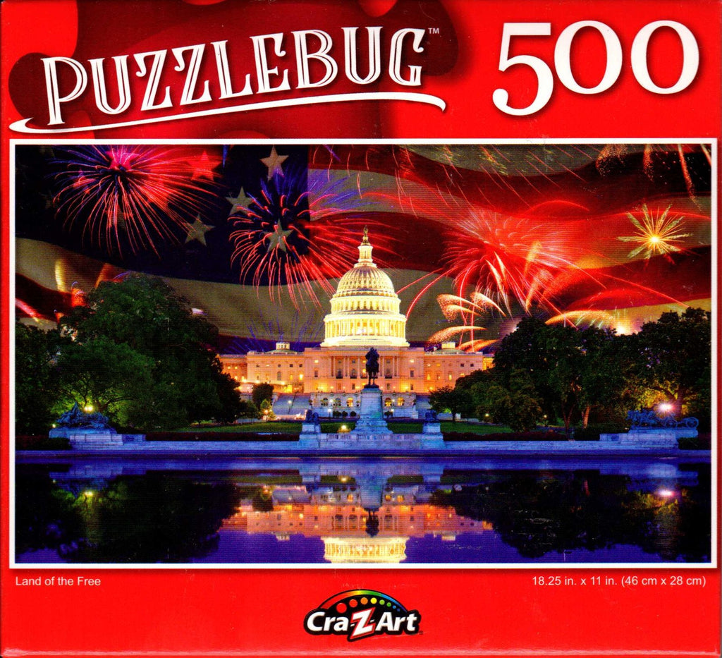 Puzzlebug 500 - Land of the Free