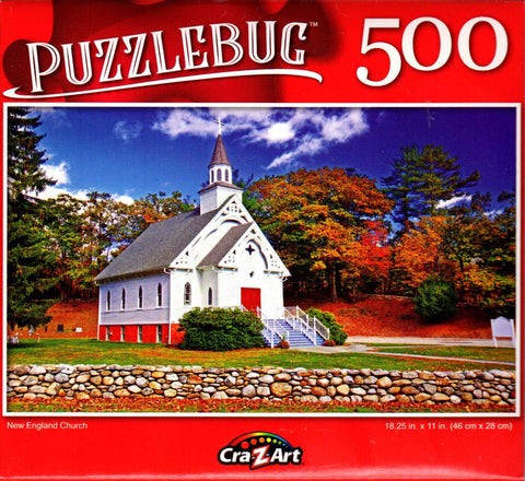 Puzzlebug 500 - New England Church