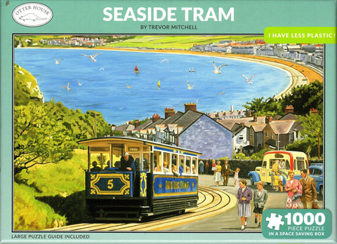 Otter House 1000 Piece Puzzle - Seaside Tram