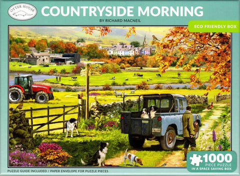 Otter House 1000 Piece Puzzle - Countryside Morning