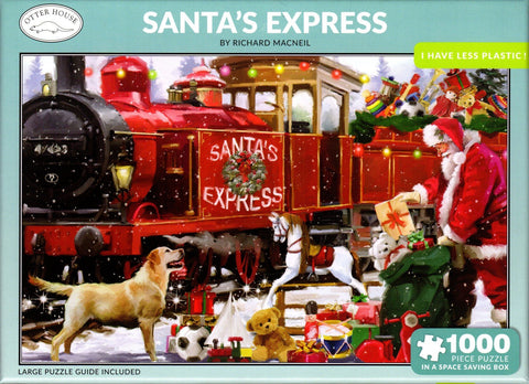Otter House 1000 Piece Puzzle - Santa's Express