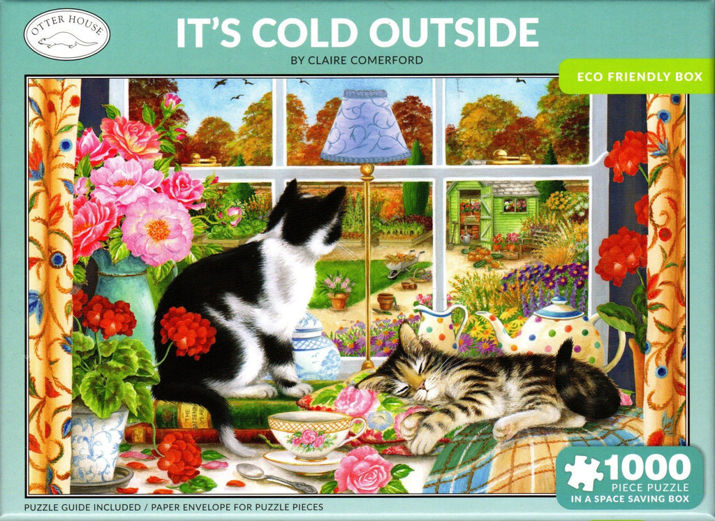 Otter House 1000 Piece Puzzle - It's Cold Outside