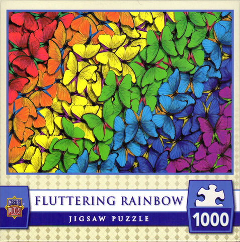 Fluttering Rainbow 1000 Piece Puzzle