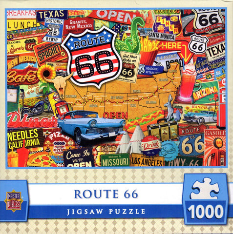 Route 66 1000 Piece Puzzle