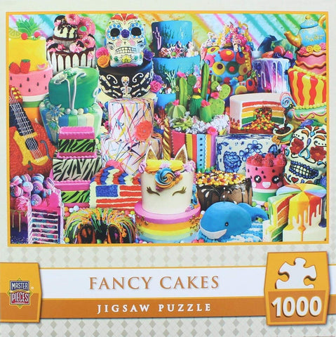 Fancy Cakes 1000 Piece Puzzle