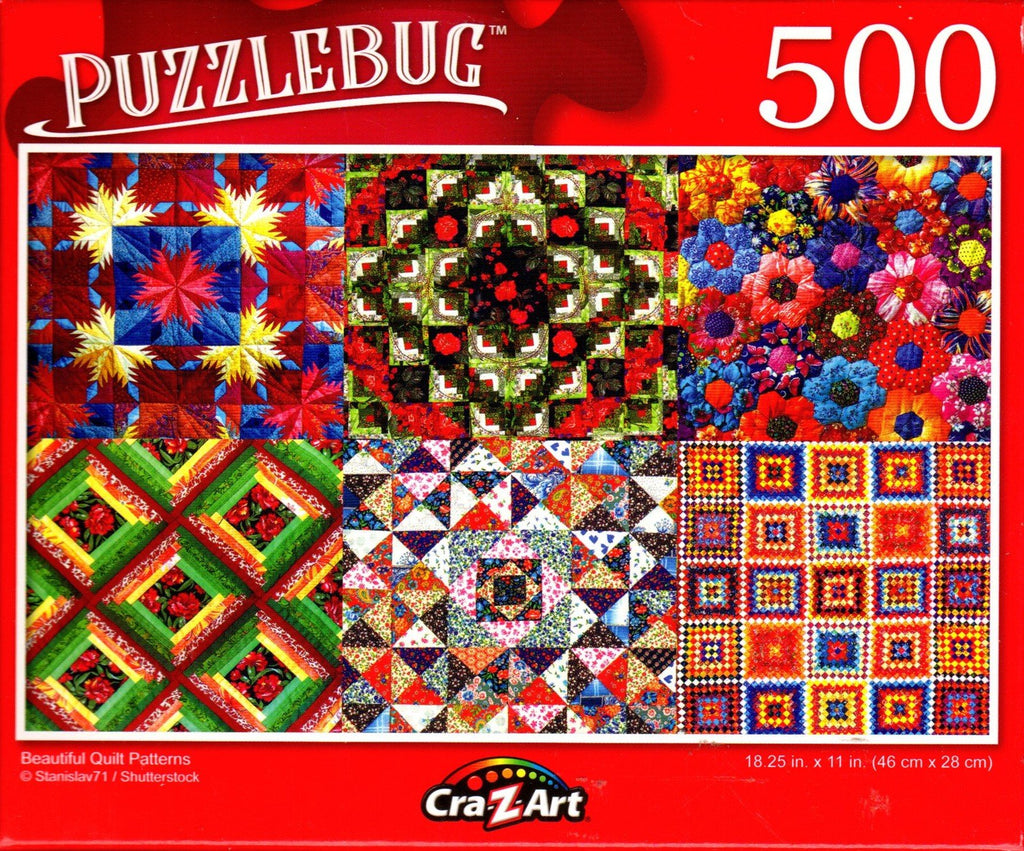 Puzzlebug 500 - Beautiful Quilt Patterns