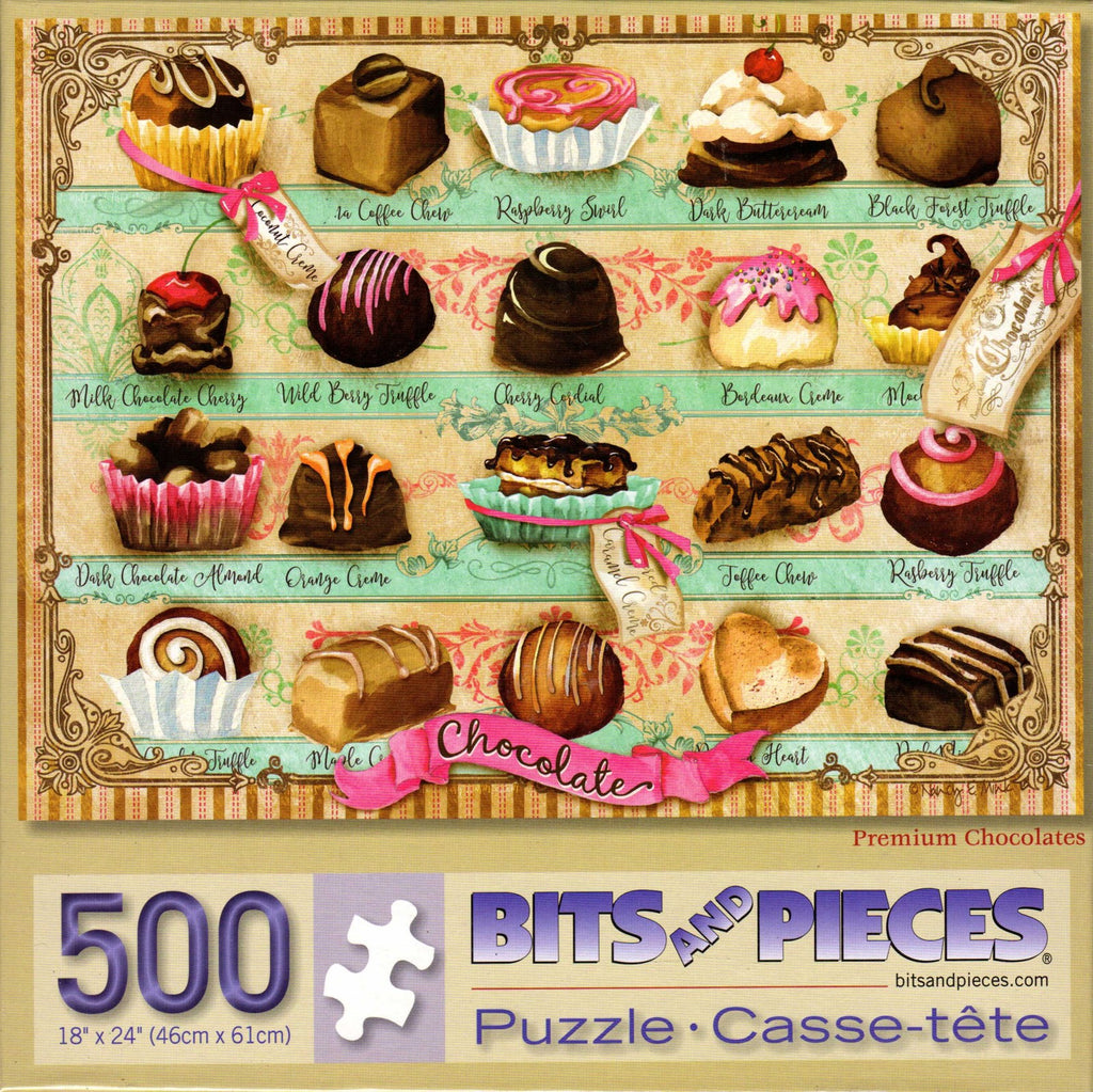 Premium Chocolates 500 Piece Puzzle