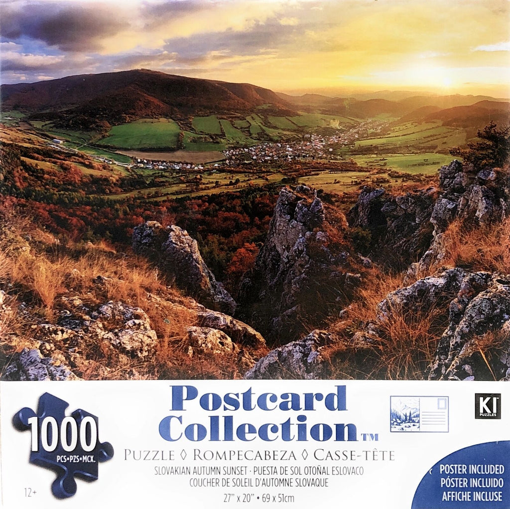 Slovakian Autumn Sunset 1000 Piece Puzzle