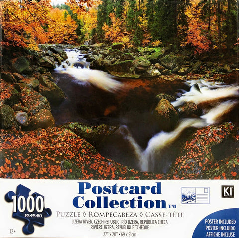 Jizera River Czech Republic 1000 Piece Puzzle