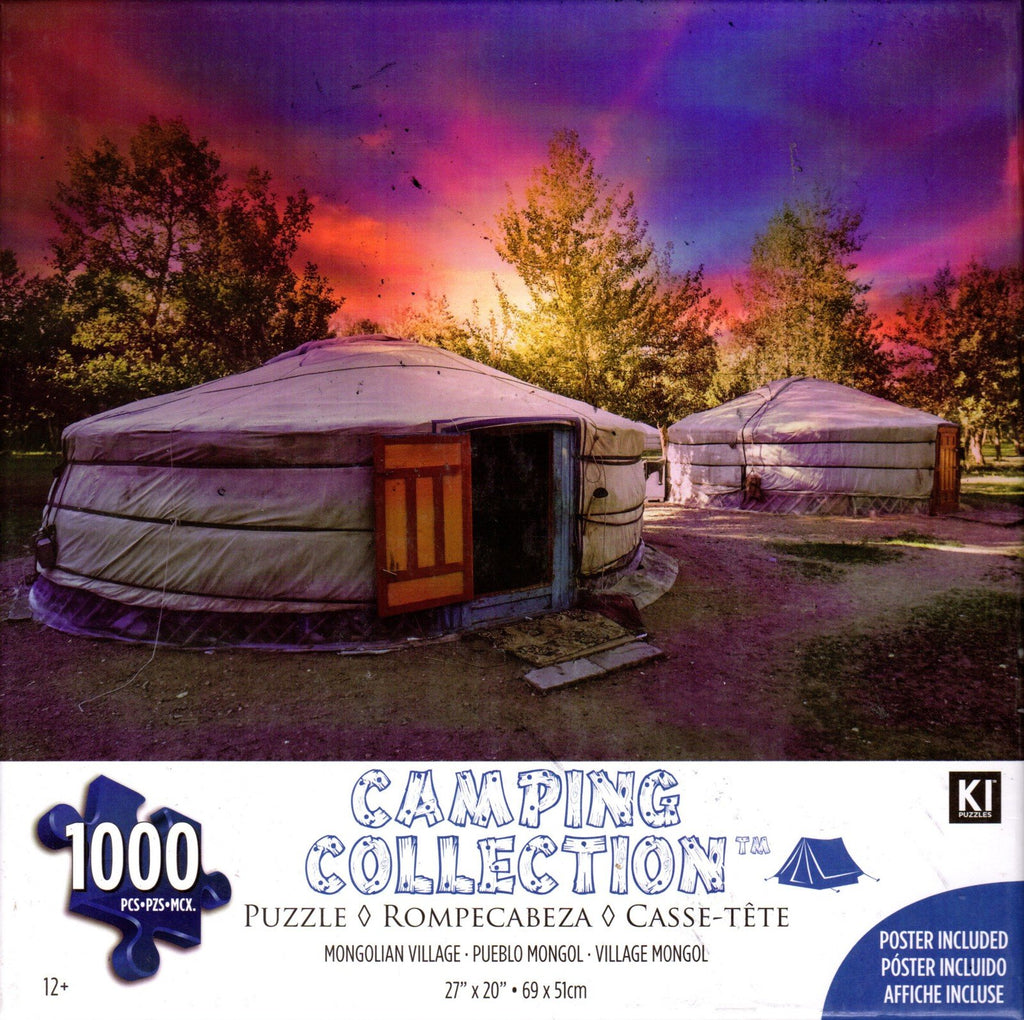 Mongolian Village 1000 Piece Puzzle