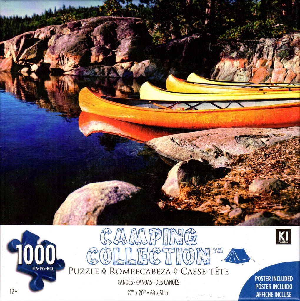 Canoes 1000 Piece Puzzle