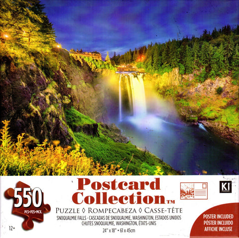 Snoqualmie Falls 550 Piece Puzzle