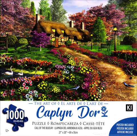 Call of the Bluejay by Caplyn Dor 1000 Piece Puzzle