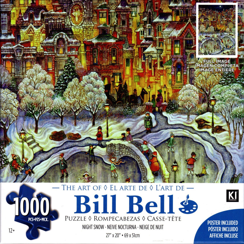 Night Snow 1000 Piece Puzzle