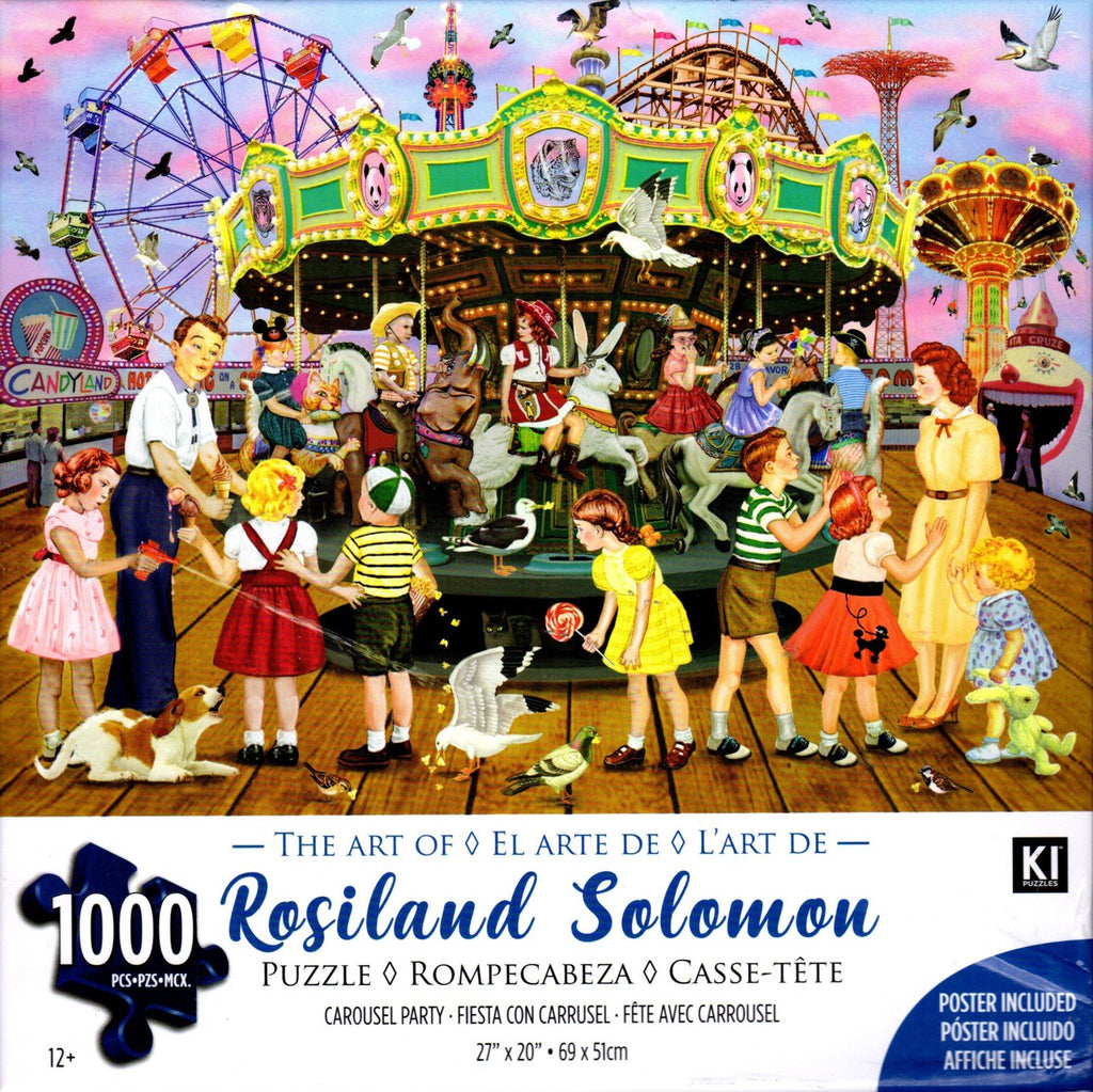 Carousel Party 1000 Piece Puzzle