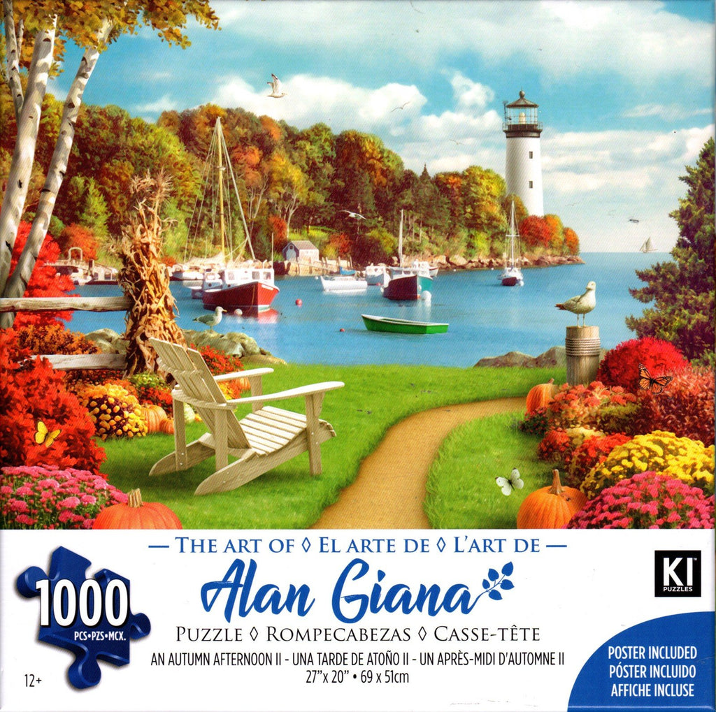 An Autumn Afternoon II 1000 Piece Puzzle