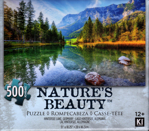 Hintersee Lake Germany 500 Piece Puzzle