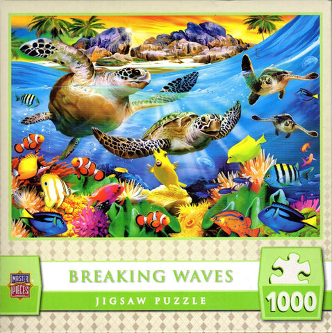 Breaking Waves 1000 Piece Puzzle