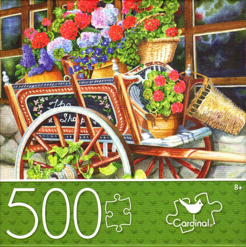 Peddlin' Posies 500 Piece Puzzle