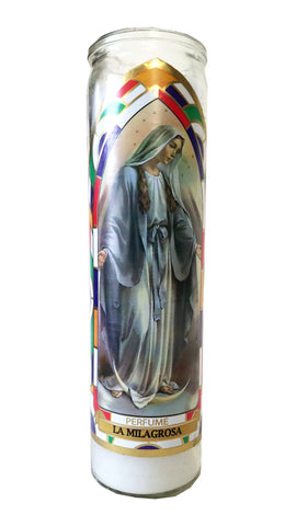 Miraculous Virgin Mary (La Milagrosa) Perfume Devotional Candle