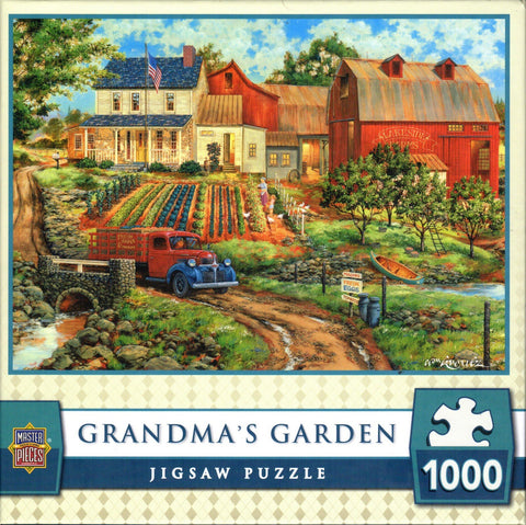 Grandma's Garden 1000 Piece Puzzle