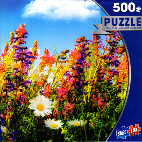 Spring Meadow 500 Piece Puzzle