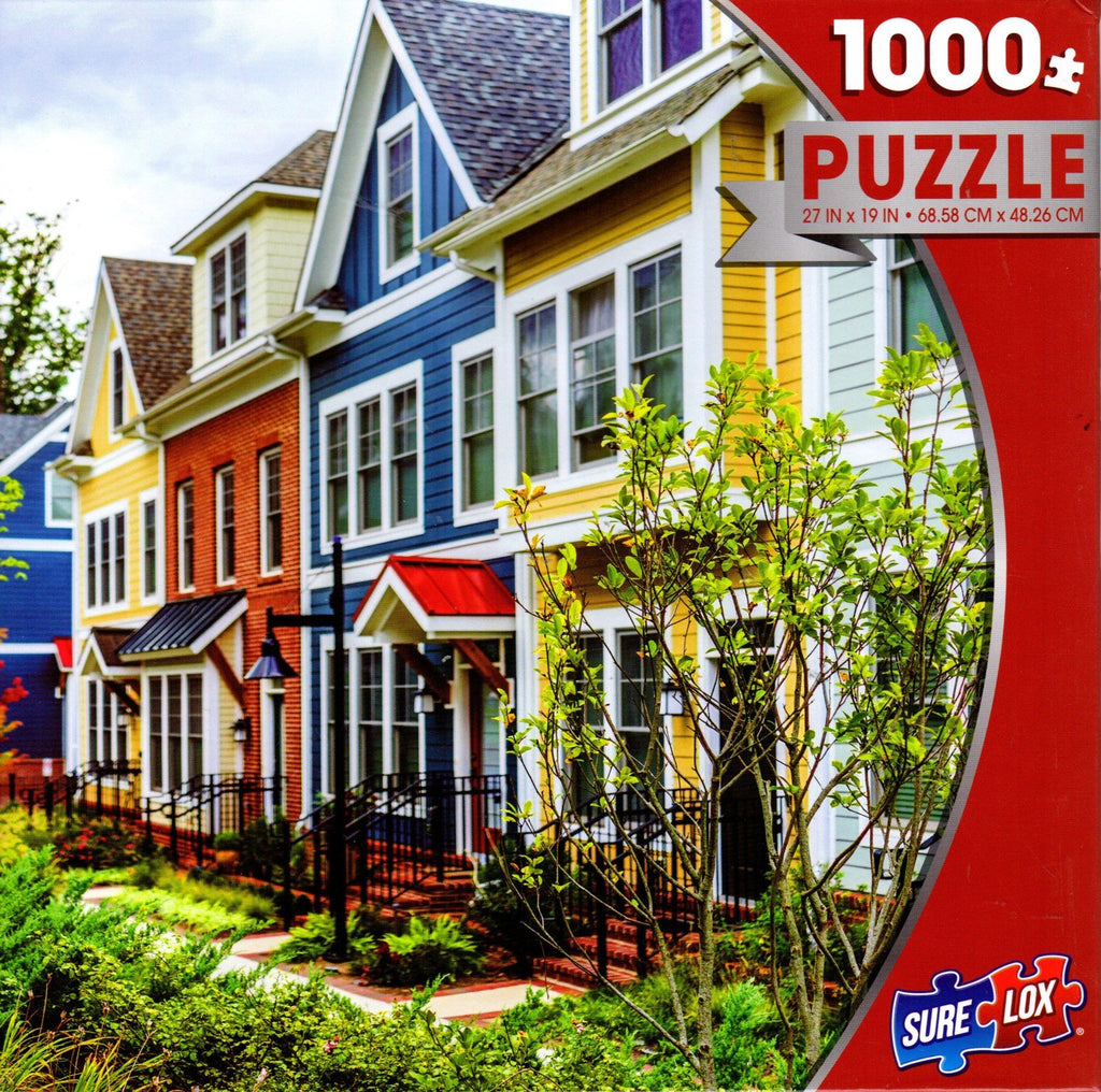 Townhouses 1000 Piece Puzzle