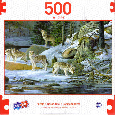 Cry Wolf by Scott Zoelick 500 Piece Puzzle