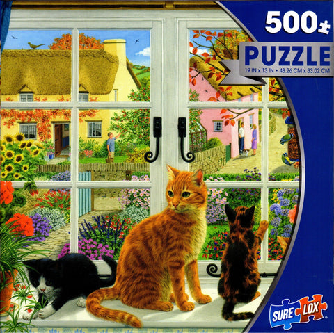 In the Window 500 Piece Puzzle