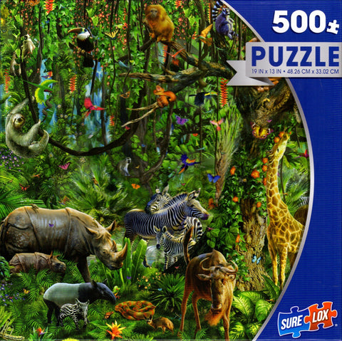 Jungle Tree 500 Piece Puzzle