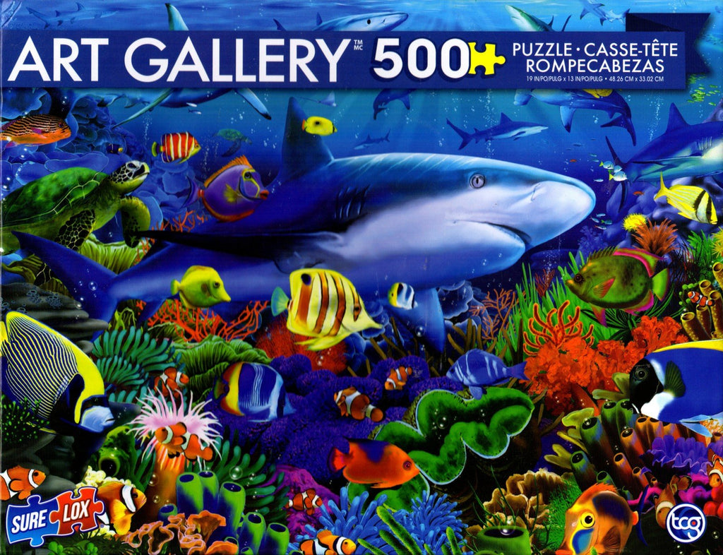 Shark Reef 500 Piece Puzzle