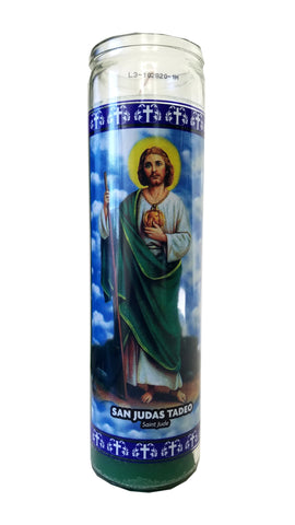 Saint Jude (San Judas Tadeo) Green Devotional Candle
