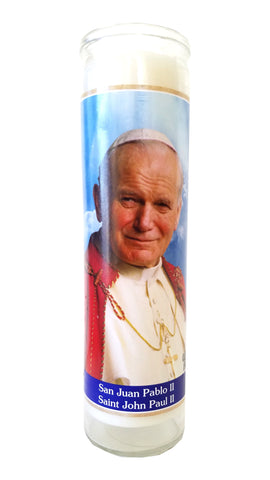 Saint John Paul II (San Juan Pablo II) Devotional Candle