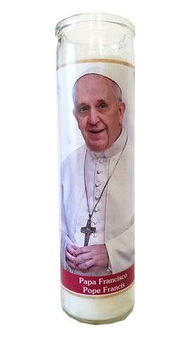 Pope Francis (Papa Francisco) Devotional Candle
