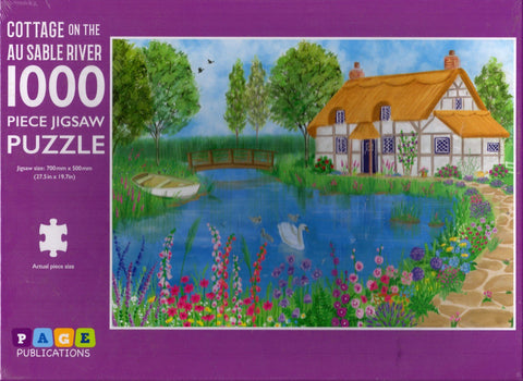 Cottage on the Sable River 1000 Piece Puzzle