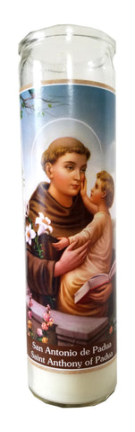 Saint Anthony of Padua (San Antonio de Padua) Devotional Candle