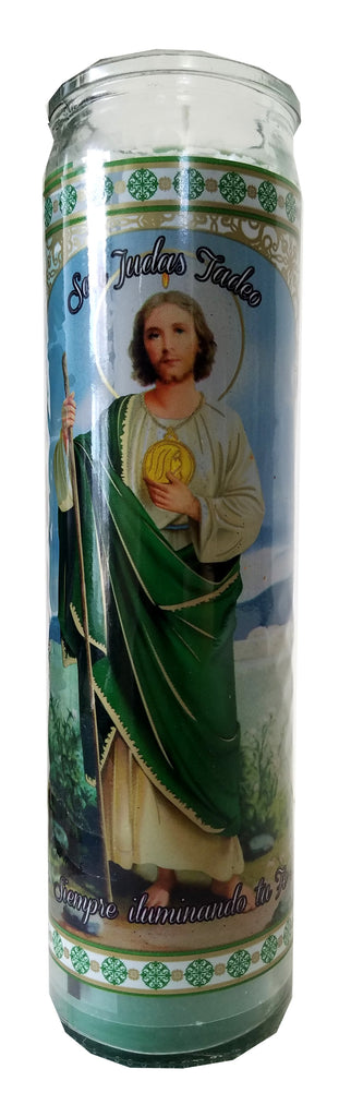 Saint Jude (San Judas Tadeo) Green Devotional Candle