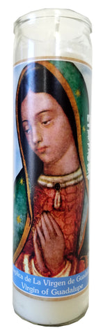 Virgin of Guadalupe (Replica de La Virgen de Guadalupe) Devotional Candle