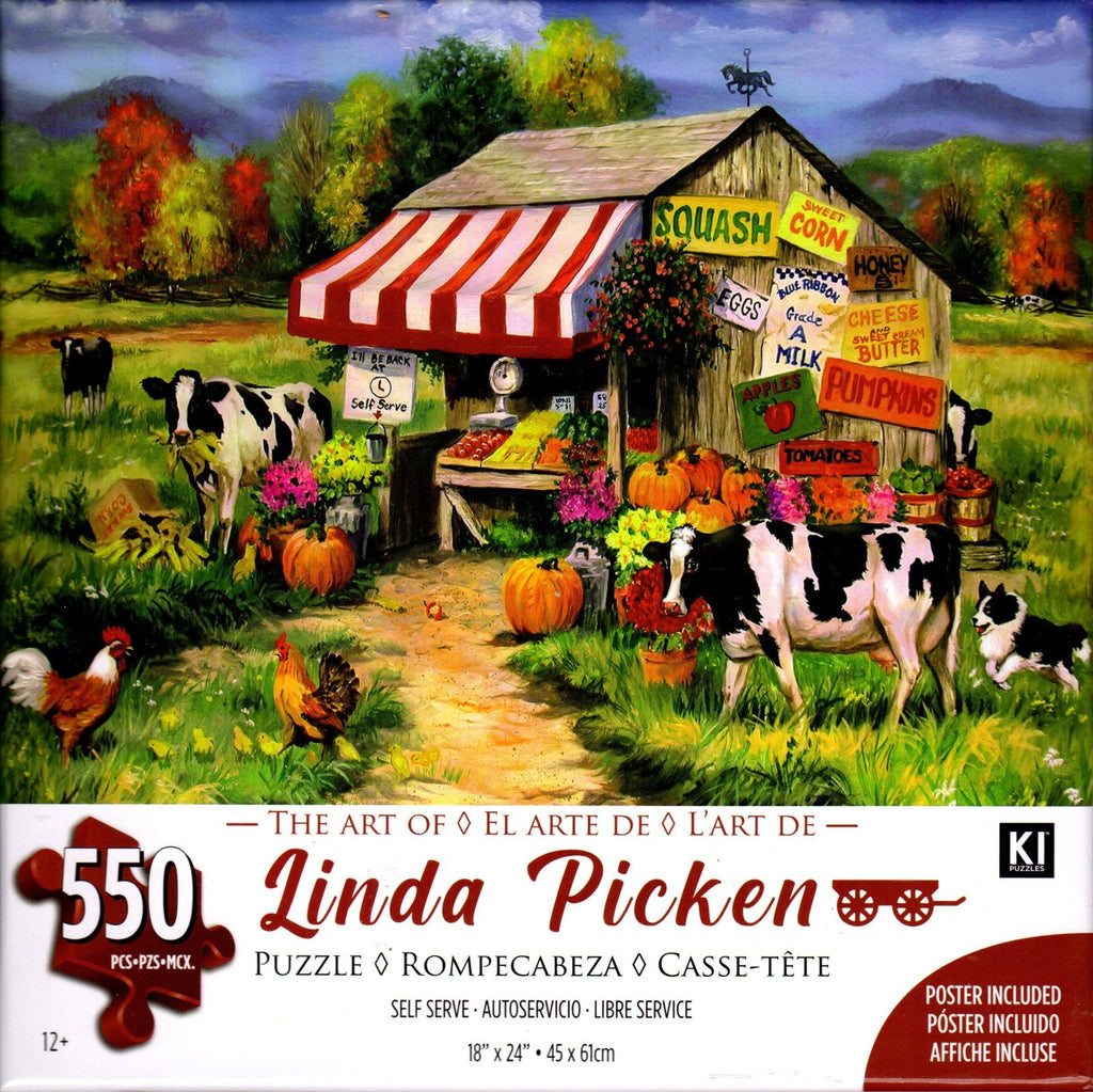 Self Serve 550 Piece Puzzle