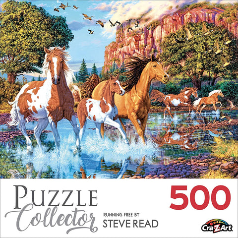 Running Free by Steve Read 500 Piece Puzzle
