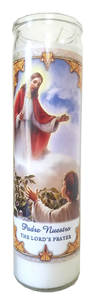 Lord's Prayer (Padre Nuestro) Devotional Candle