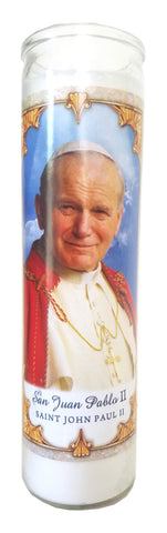 Saint John Paul II (San Juan Pablo II) Devotional Candle
