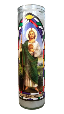 San Judas Tadeo (St. Jude Thaddeus) Devotional Candle