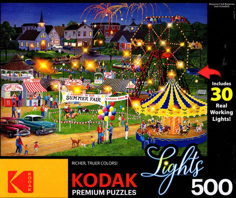 Kodak - Country Fair Light Up 500 Piece Puzzle