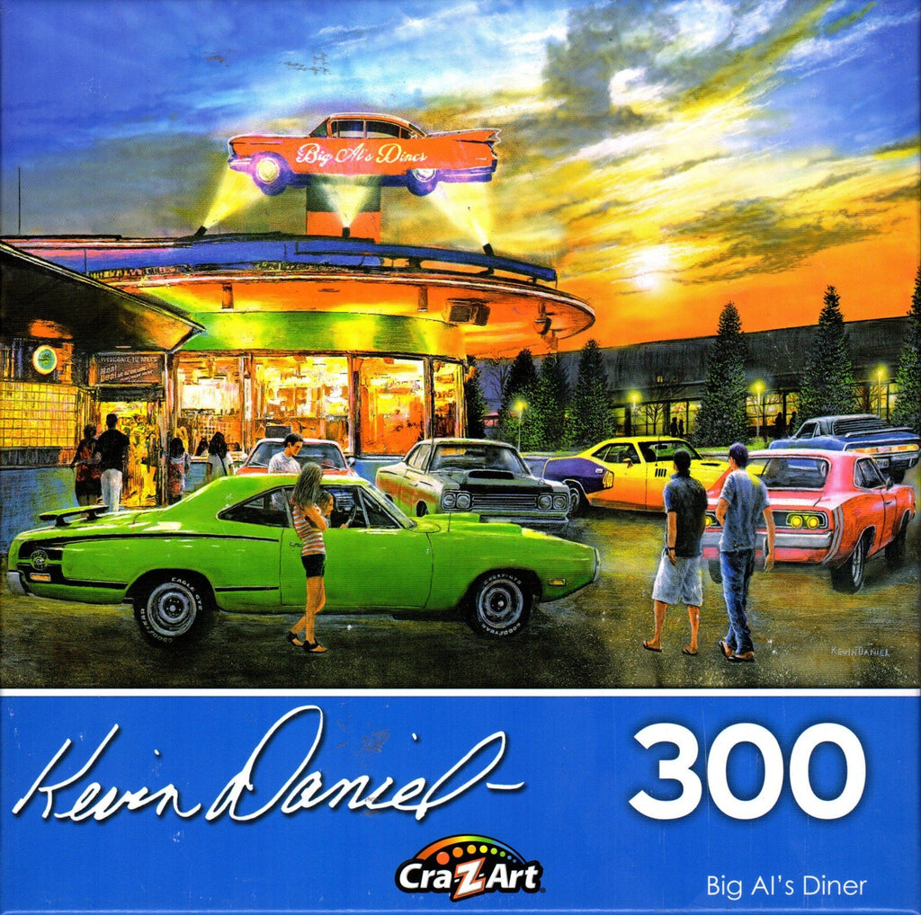 Big Al's Diner by Kevin Daniel 300 Piece Puzzle