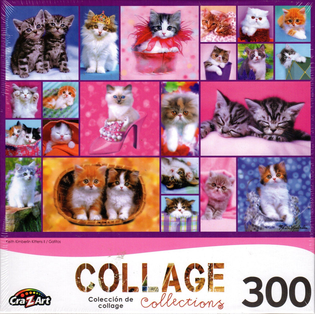 Kittens II by Keith Kimberlin 300 Piece Puzzle