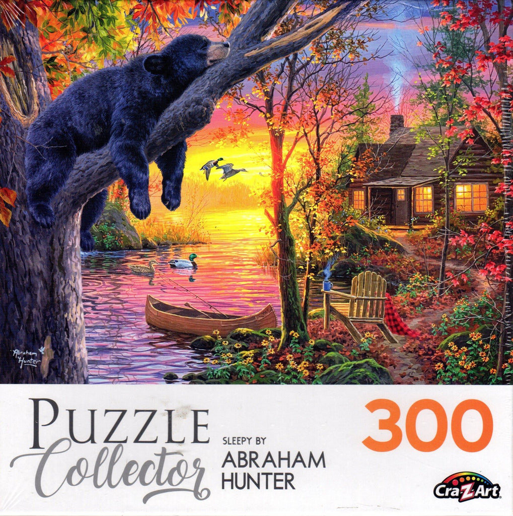 Puzzle Collector 300 Piece Puzzle - Sleepy by Abraham Hunter