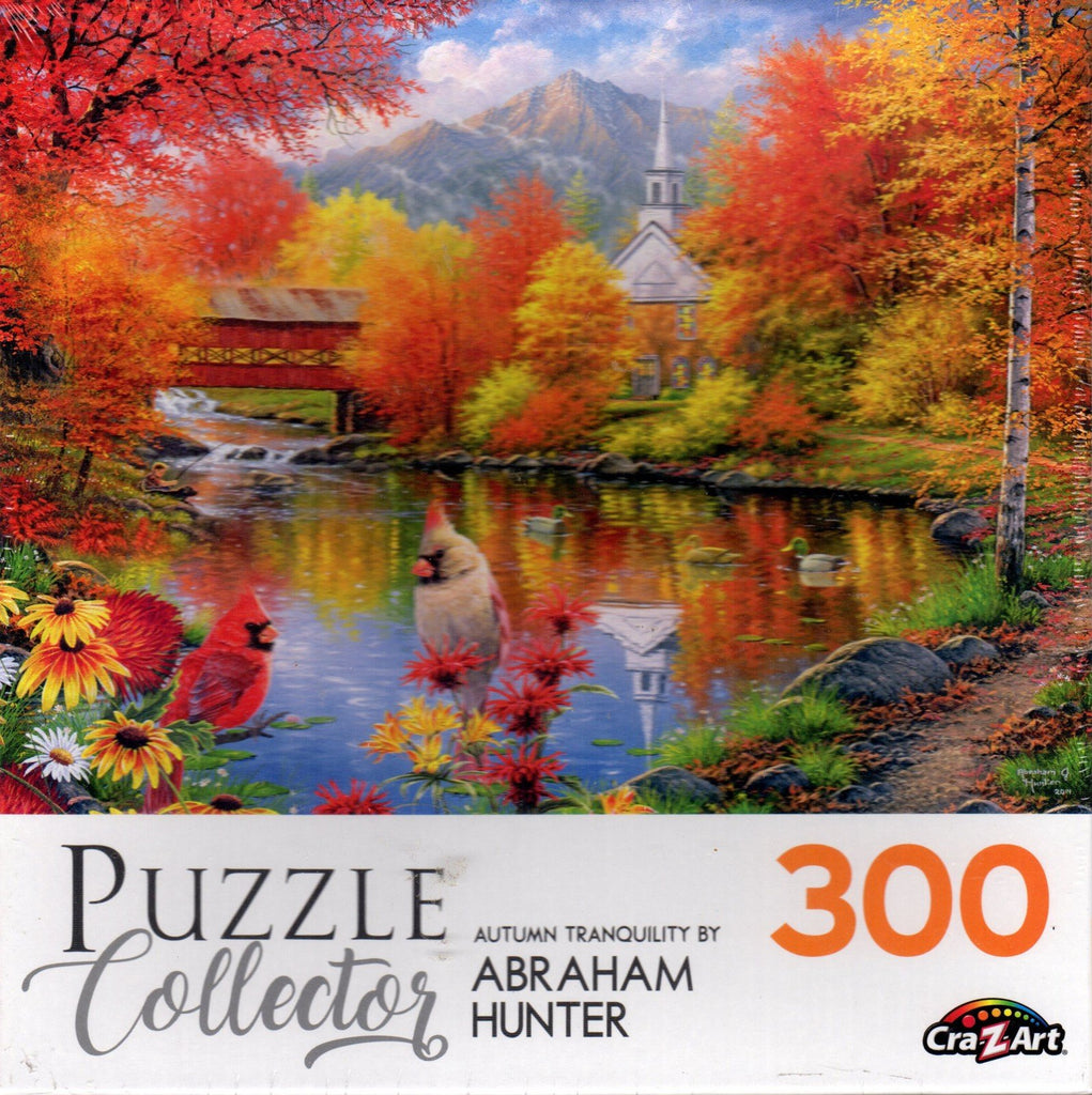 Puzzle Collector 300 Piece Puzzle - Autumn Tranquility by Abraham Hunter