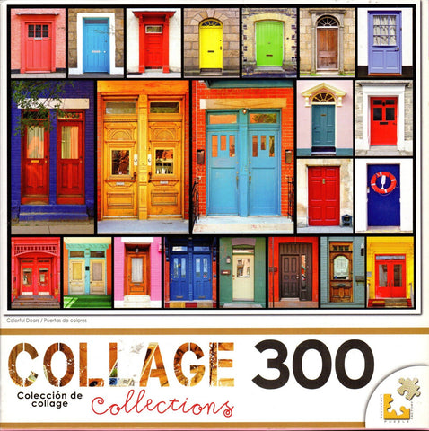 Colorful Doors 300 Piece Puzzle